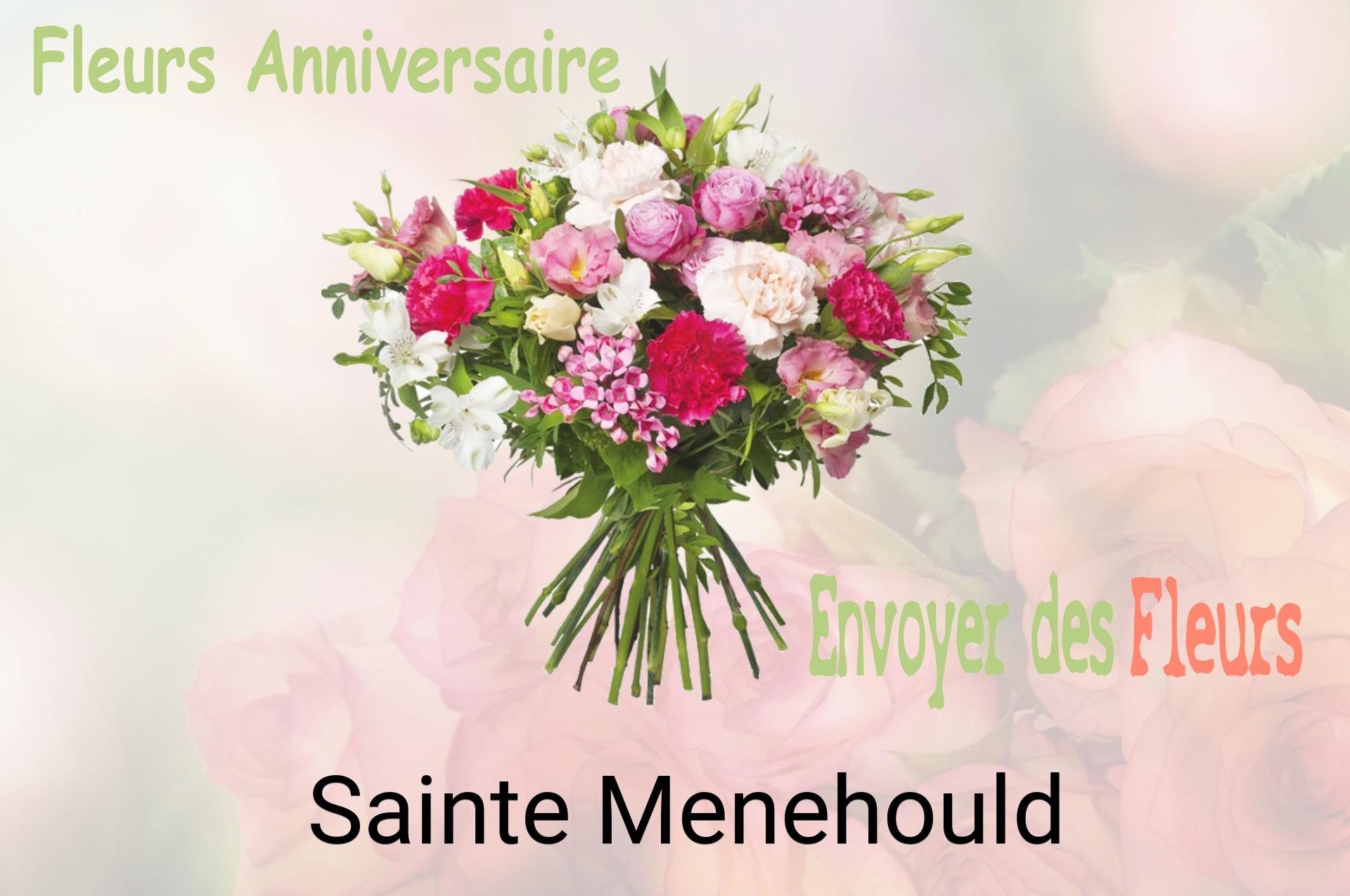 Bouquet de fleurs d’anniversaire livré à Sainte-Menehould