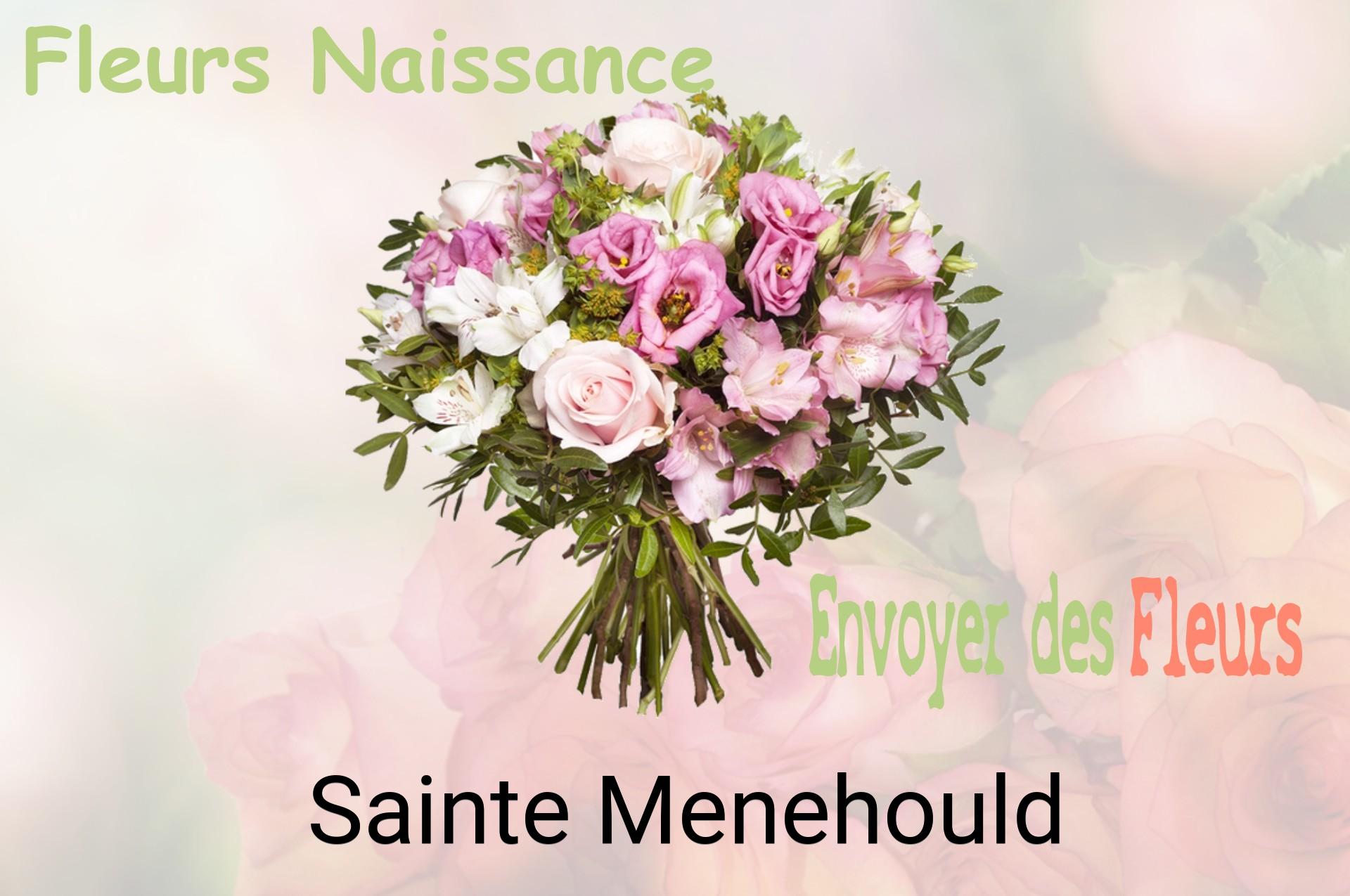 Bouquet de fleurs de naissance livré à Sainte-Menehould
